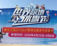 天門(mén)華鴻公園天下冰雕節(jié)「賽北冰雕」