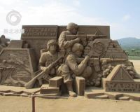 濟(jì)南首屆黃河沙雕藝術(shù)節(jié)「賽北冰雕」