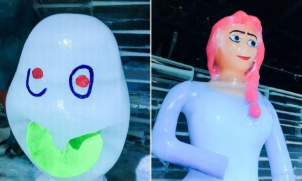 冰雪奇緣冰雕展