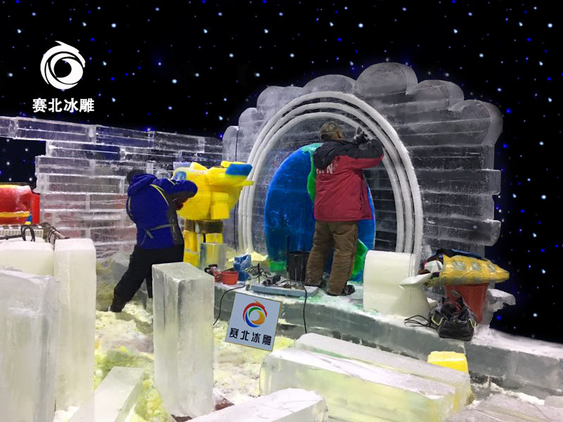 室內(nèi)冰雕展施工流程 室內(nèi)冰雕展施工流程